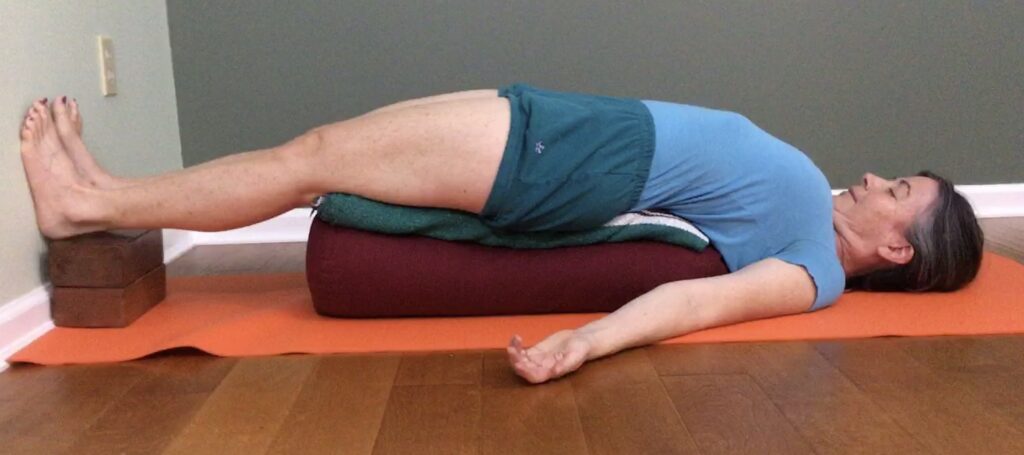 Setu Bandha on bolster